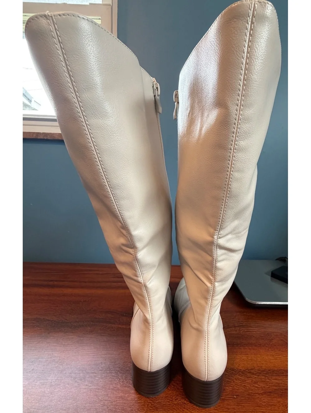 Journee Devri bone knee high boot size 9